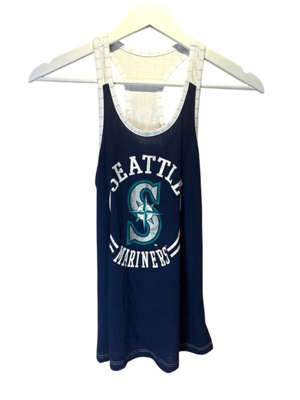 New MLB Seattle Mariners Girl’s Tank Top Size Large 10-12 NWT